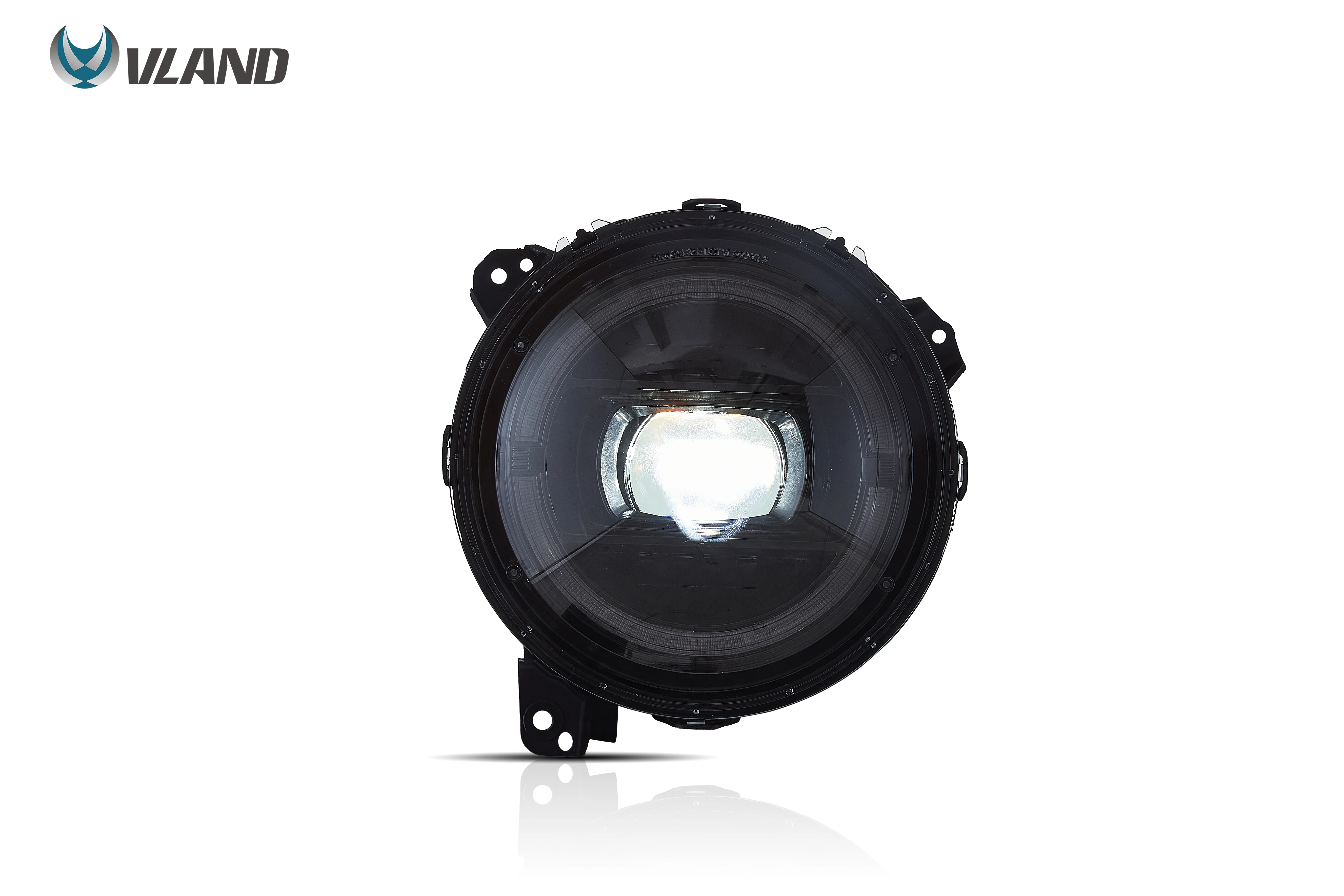 VLAND Full LED Headlights For 2018-2023 Jeep Wrangler JL Gladiator JT - Image 5