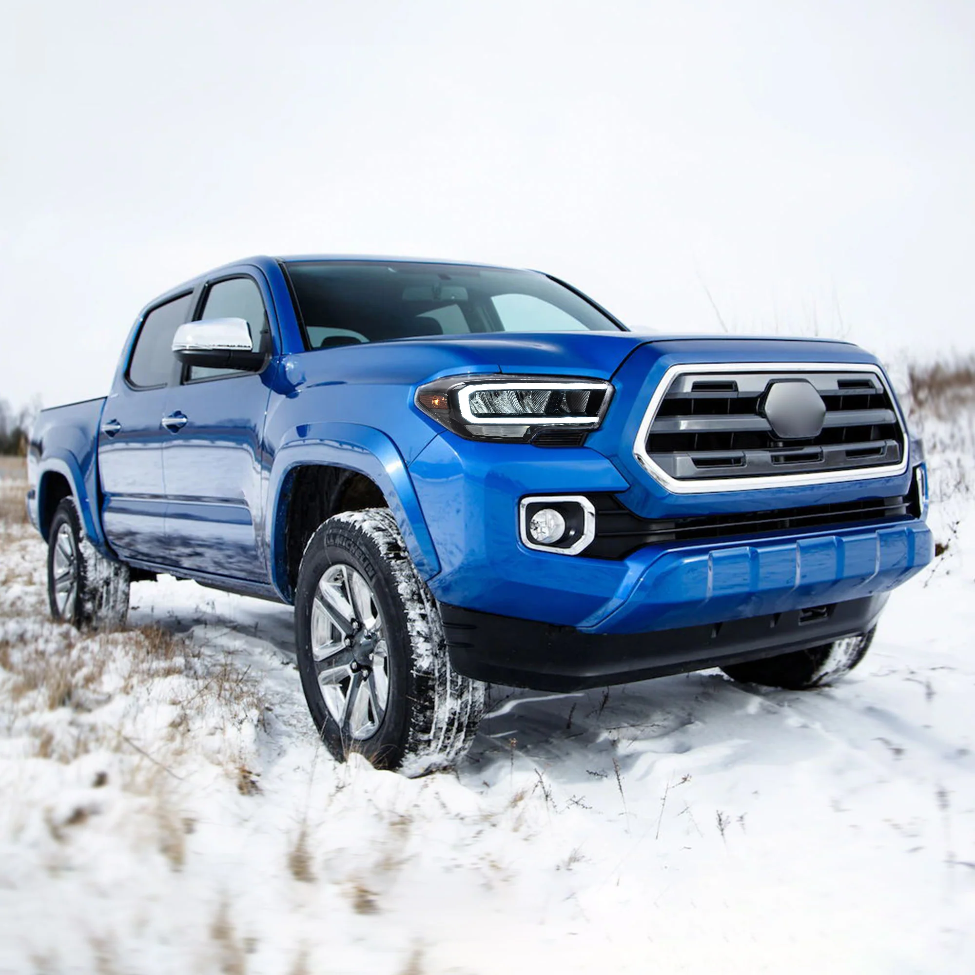 VLAND Matrix Projector and Full LED Headlights for Toyota Tacoma 2015-2023 3rd Gen - Image 10