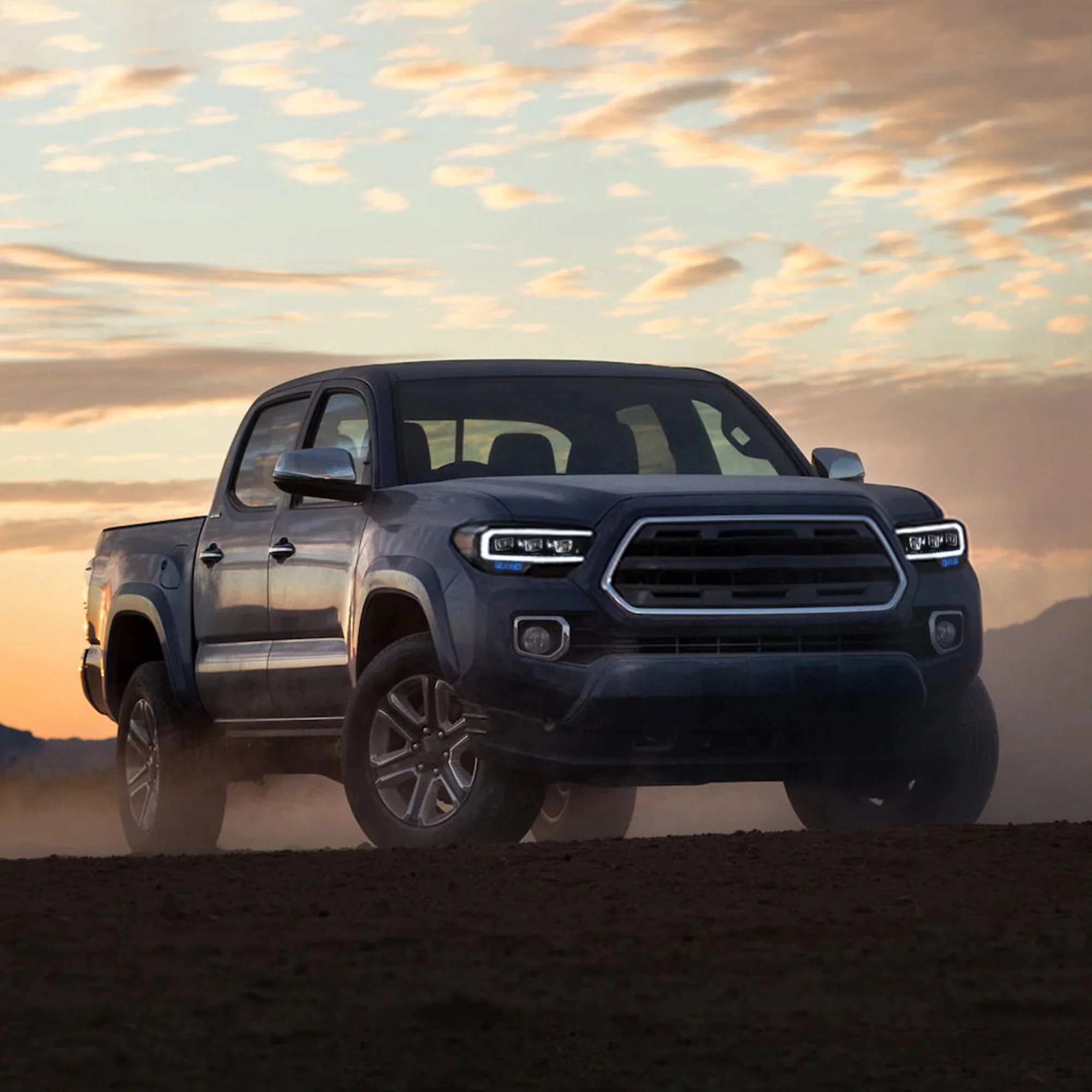 VLAND Matrix Projector and Full LED Headlights for Toyota Tacoma 2015-2023 3rd Gen - Image 8
