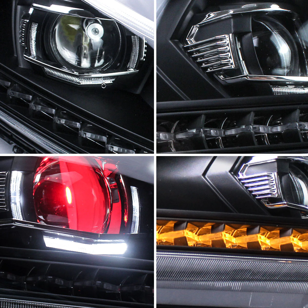 VLAND Dual Beam Headlights With Demon Eyes For Honda Accord 2008-2012 - Image 7