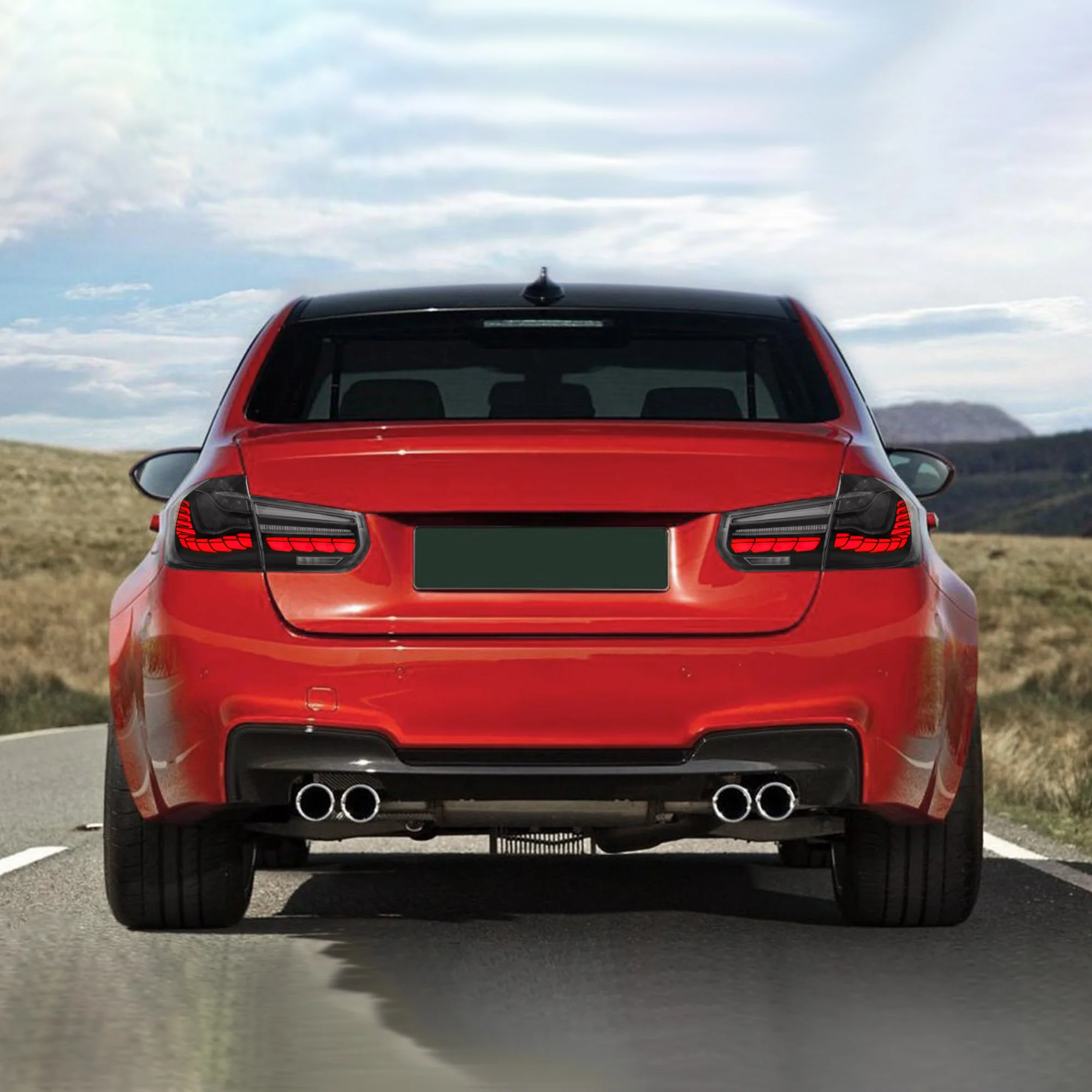 VLAND OLED Tail Lights For BMW 3-Series F30 F35 F80 Sedan 2012-2019 with Dynamic Animation Lighting - Image 13