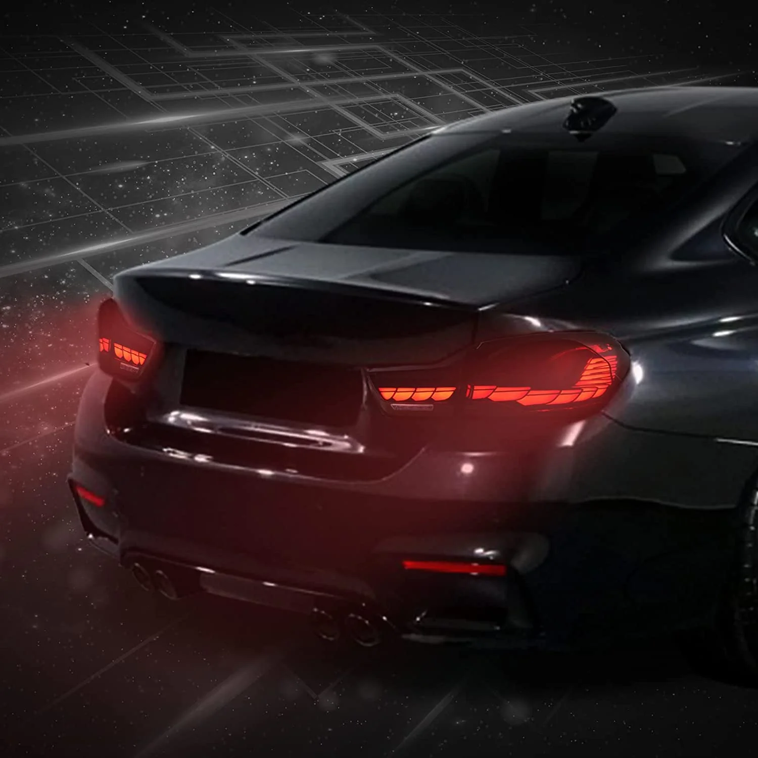 VLAND OLED Tail Lights For BMW 4 series M4 F82 F83 F32 F36 Sedan/Coupe/Convertible 2014-2020 - Image 10