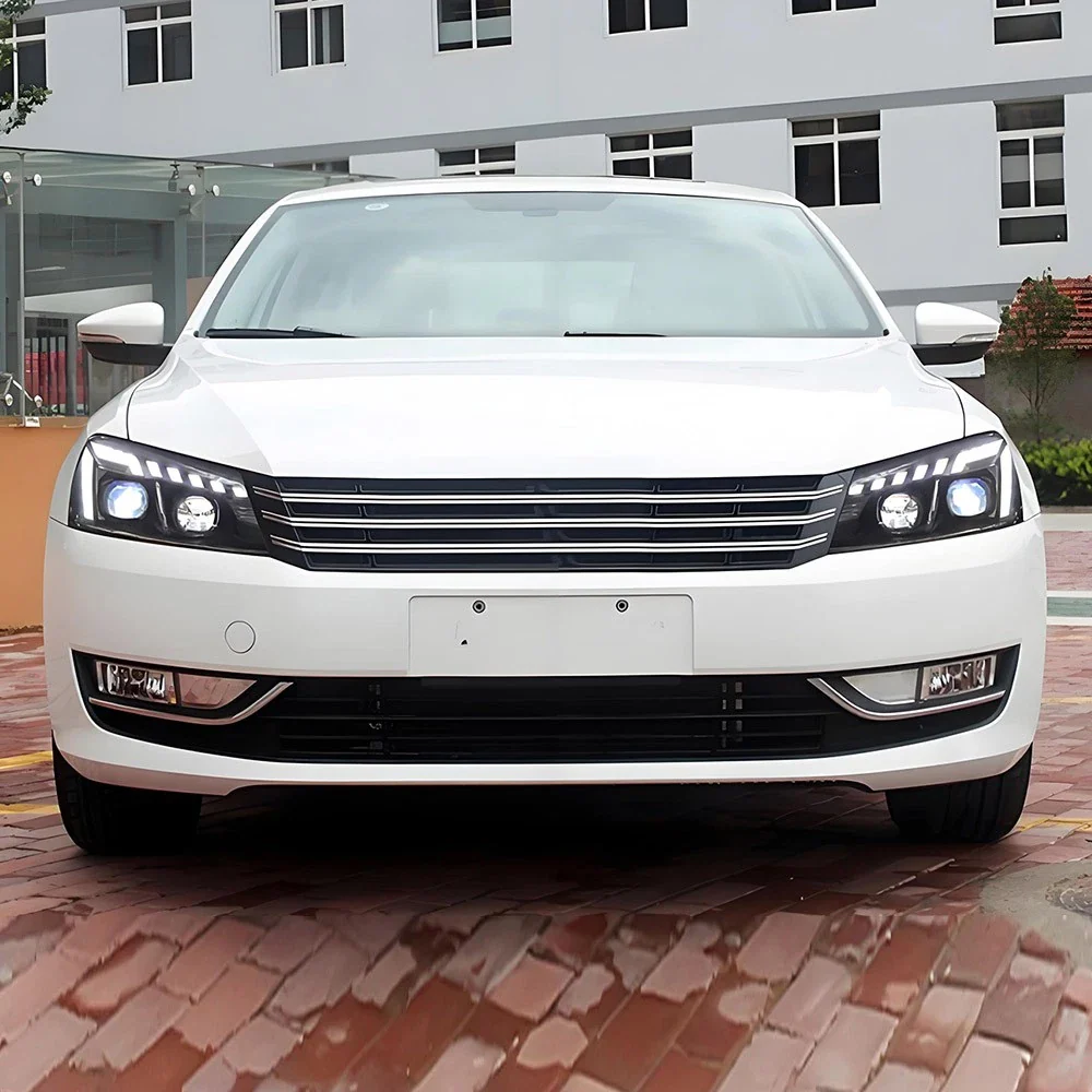 VLAND Full LED Projector Headlights For 2011-2015 Volkswagen Passat W/DRL Startup Animation - Image 11