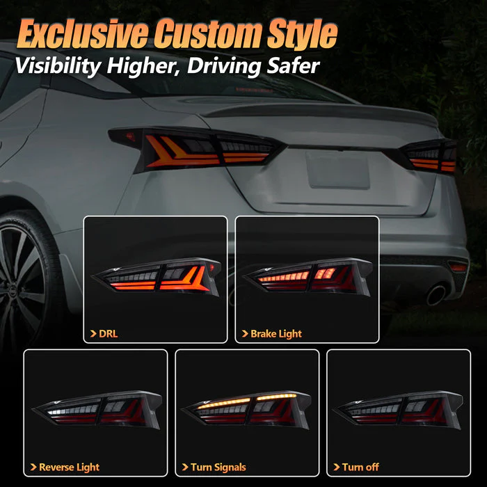 VLAND LED Tail Lights For Nissan Altima / Teana 2019-2025 - Image 4