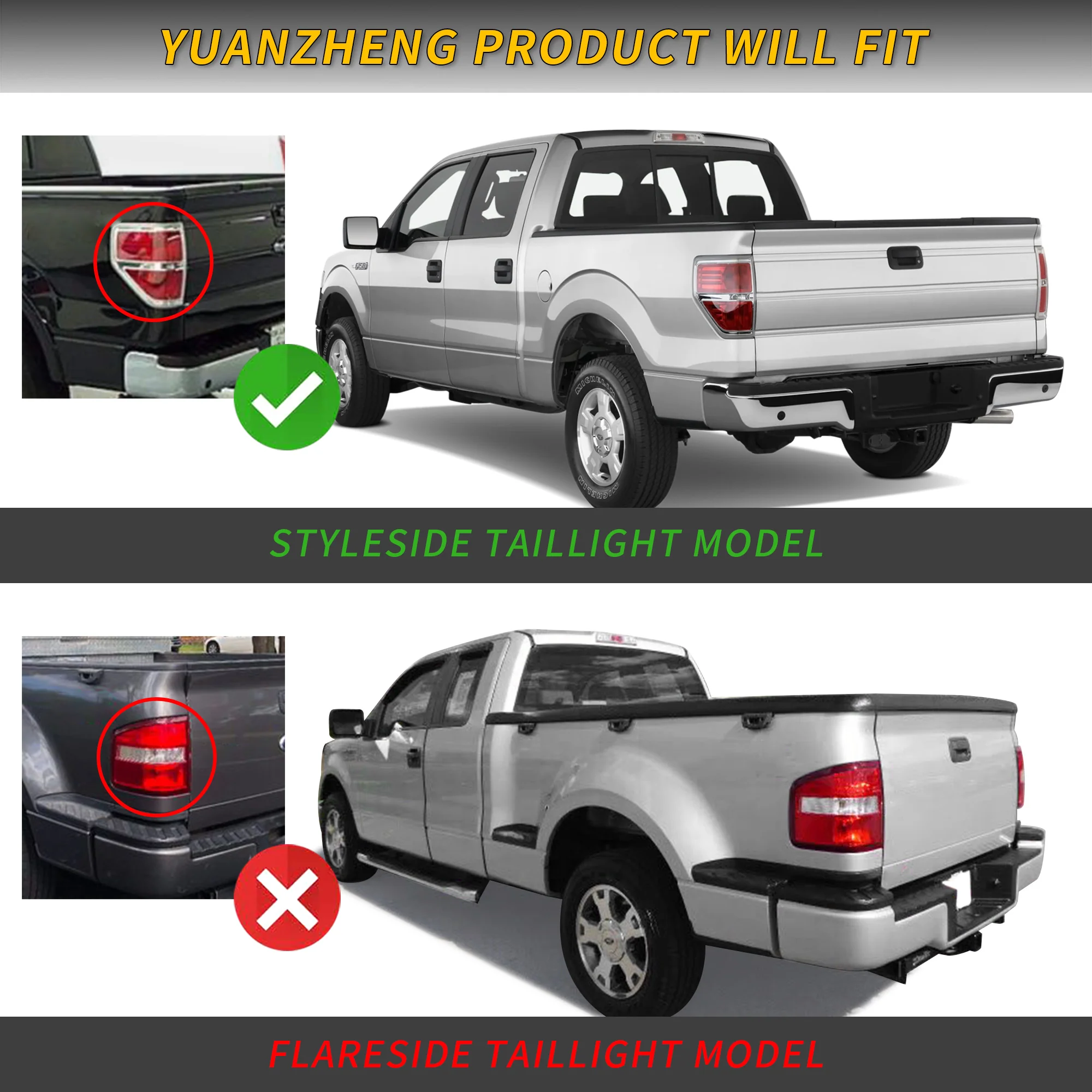 VLAND Full LED Tail Lights For Ford F150 2009-2014 - Image 16
