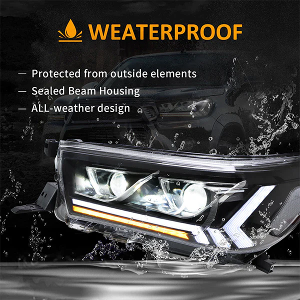 VLAND LED Headlights For Toyota Hilux Vigo Revo 2015-2020 8th Gen - Image 10
