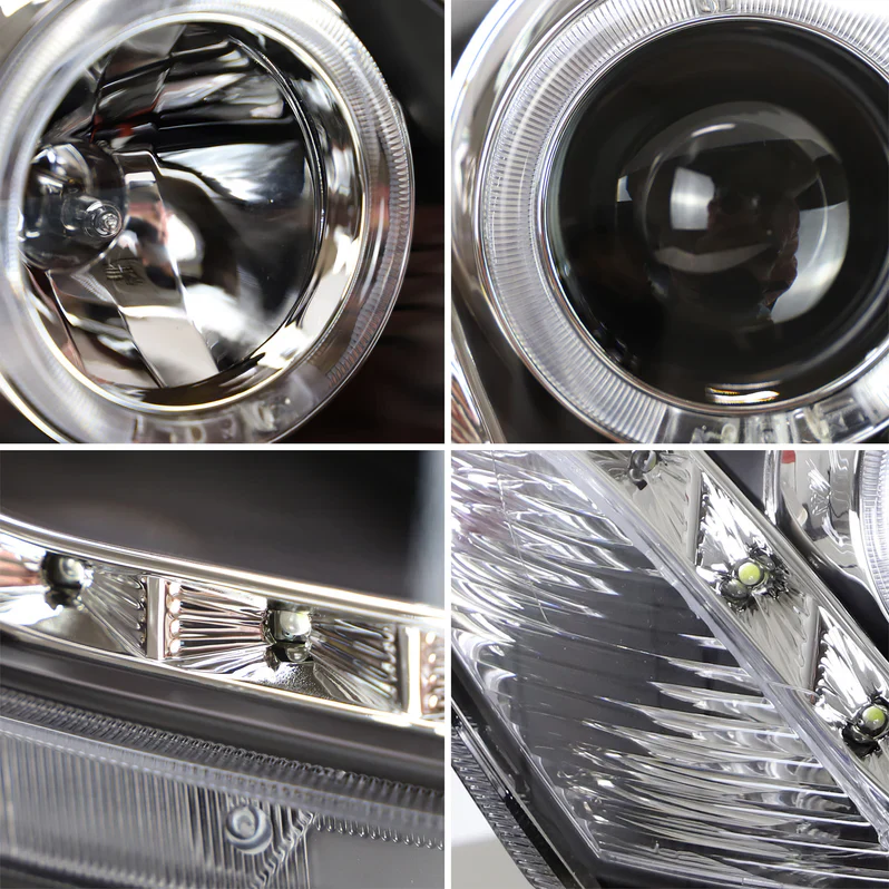 Vland Projector HeadLights For 2007-2012 Toyota Yaris/Vios/Belta Sedan Only 2th Gen (Ncp93) Black - Image 6