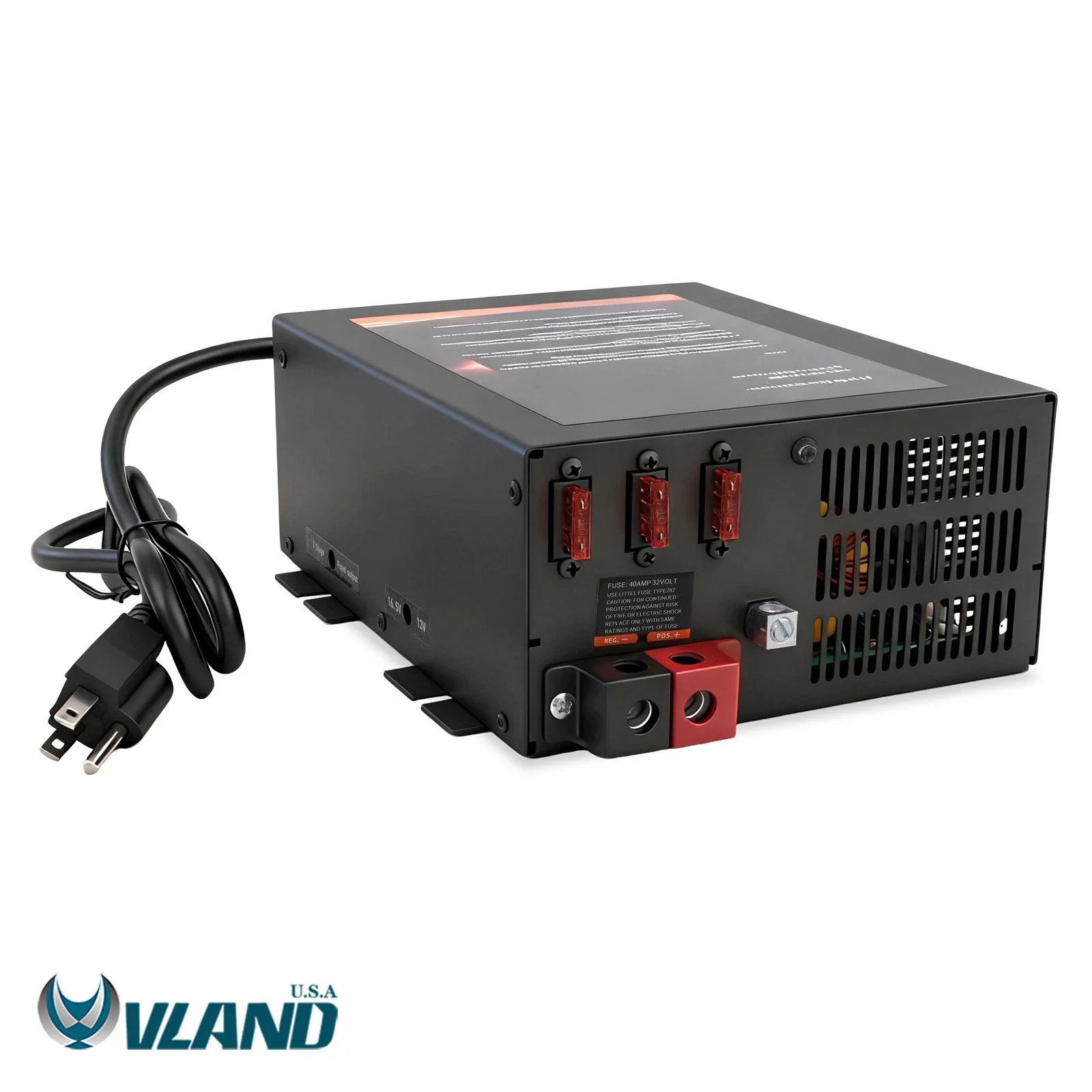 VLAND 12V RV Power Converter Battery Charger 3-Stage For Camper Marine PM3-55LK - Image 4