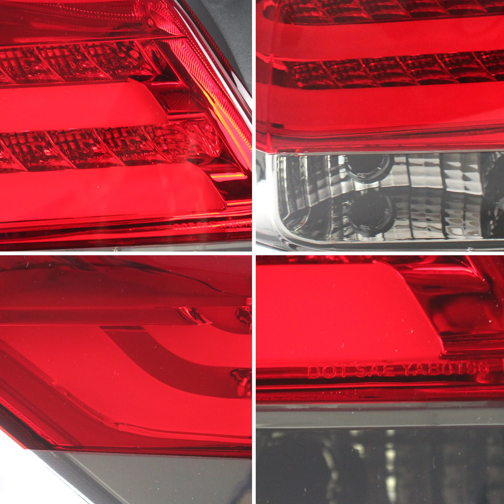 VLAND 2PCS LED Tail Lights For Honda Accord Inspire 8th Gen Sedan 2008-2013(Not For Coupe) - Image 13
