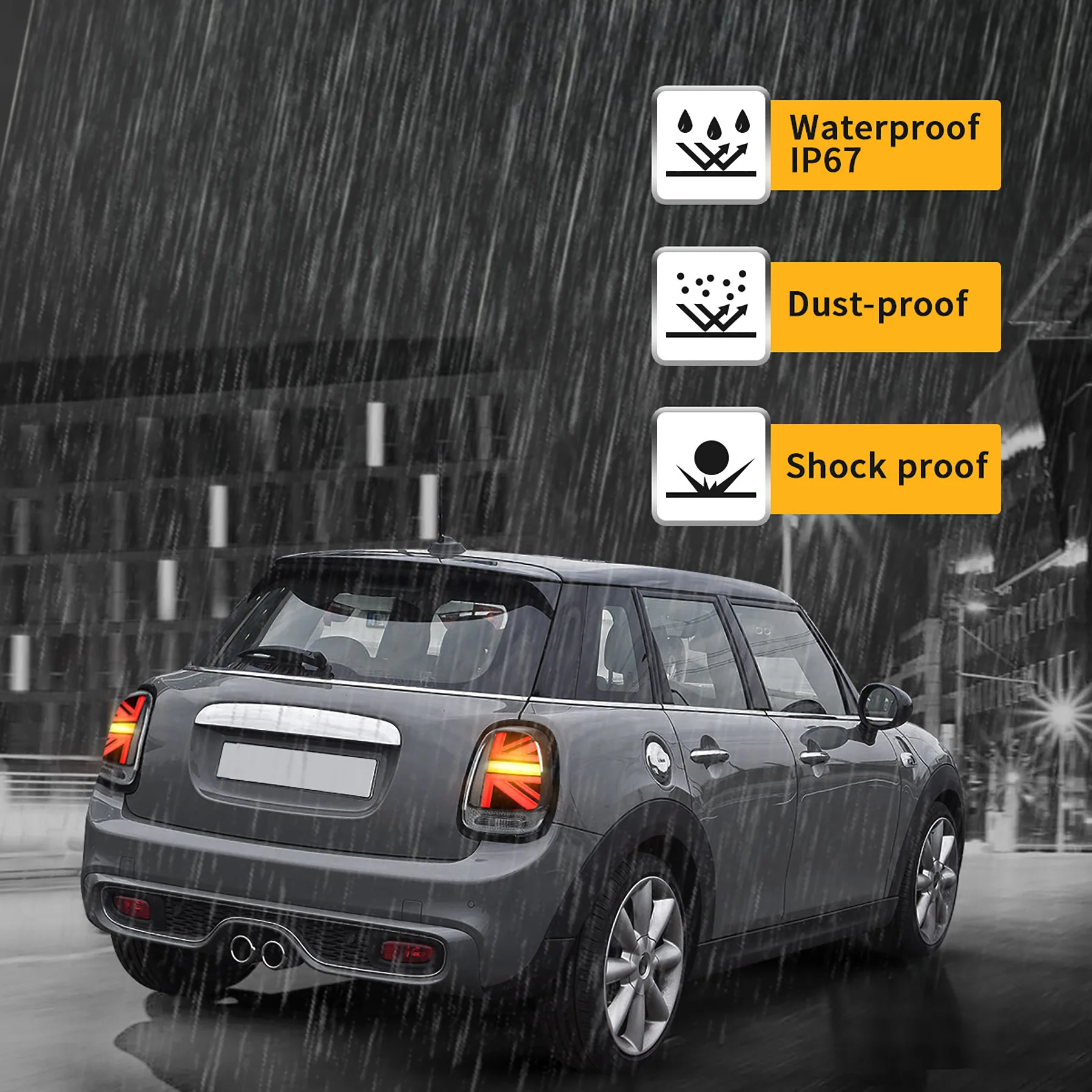 VLAND Full LED Tail Lights Lamps For BMW Mini F-Series 2014-2019 (F55/F56/F57) - Image 12