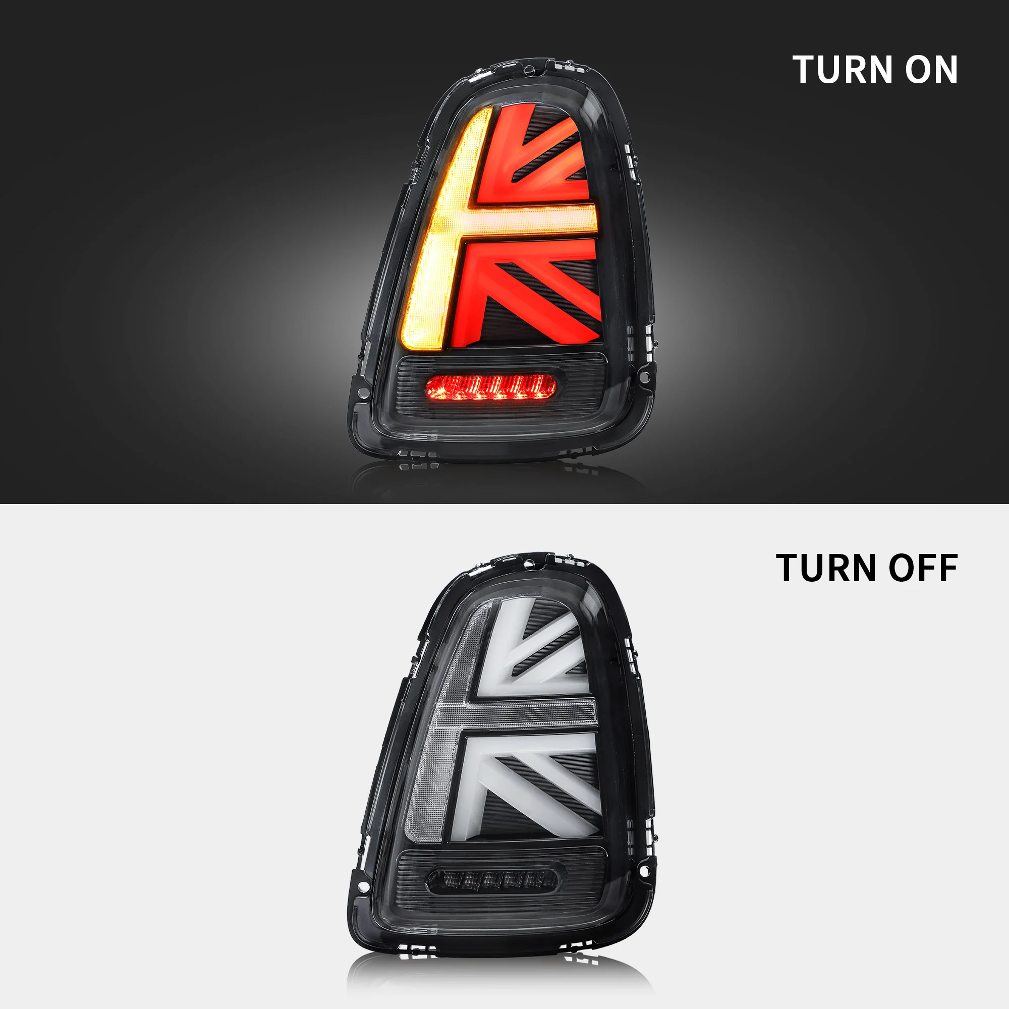 VLAND Full LED Tail Lights For BMW Mini R-Series Mini Cooper R56 R57 R58 R59 2007-2013 - Image 5