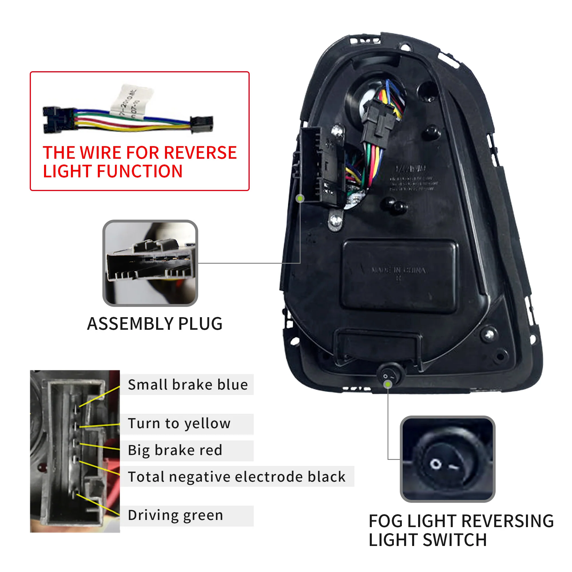 VLAND Full LED Tail Lights For BMW Mini R-Series Mini Cooper R56 R57 R58 R59 2007-2013 - Image 6