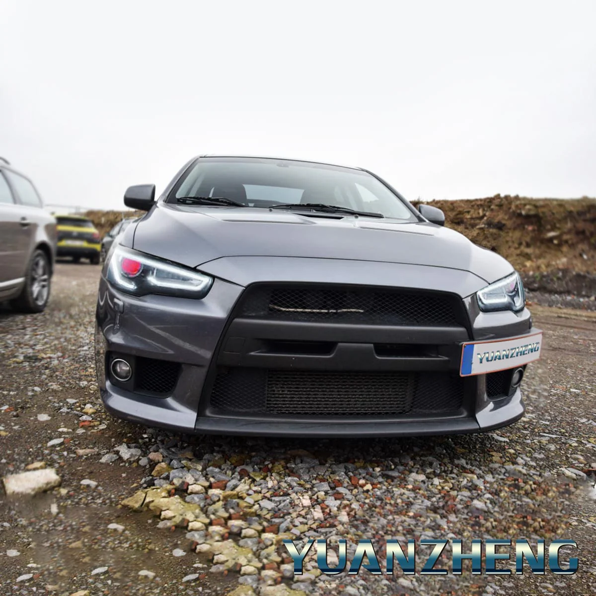 VLAND Demon Eye Projector Headlights for Mitsubishi Lancer EVO X 2008-2017 - Image 6