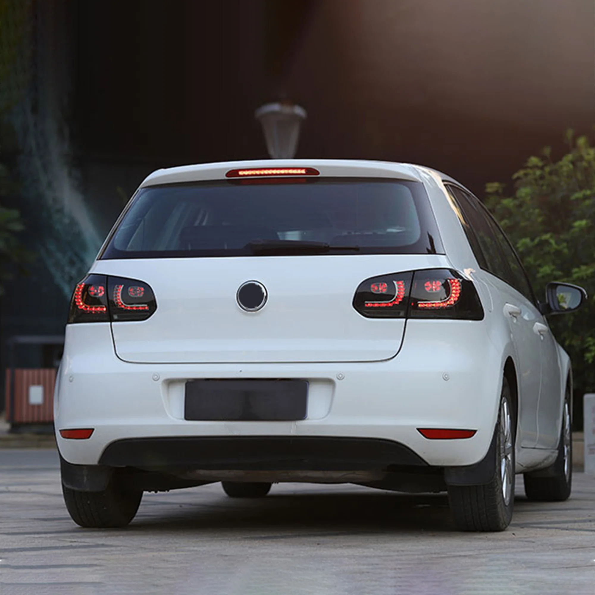 VLAND Headlights with Demon Eyes and Taillights for Volkswagen Golf 6 MK6 2009-2014 (Europe is 2008-2012) - Image 15