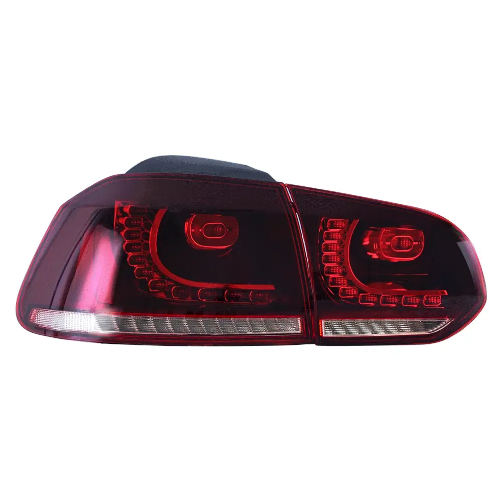 VLAND Headlights with Demon Eyes and Taillights for Volkswagen Golf 6 MK6 2009-2014 (Europe is 2008-2012) - Image 18