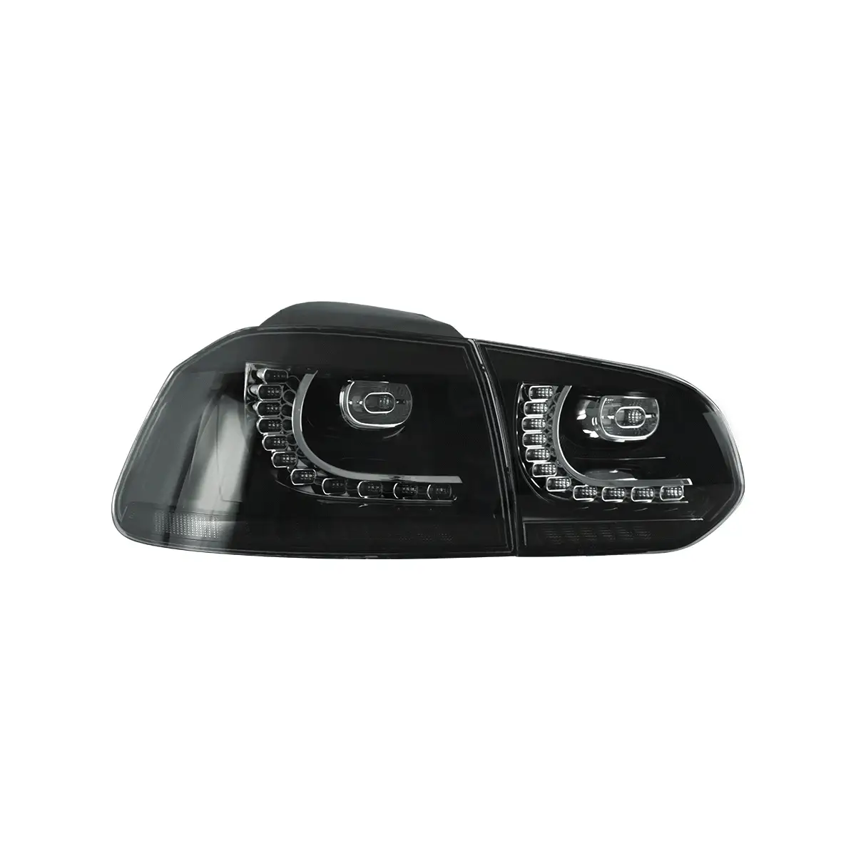 VLAND Headlights with Demon Eyes and Taillights for Volkswagen Golf 6 MK6 2009-2014 (Europe is 2008-2012) - Image 20