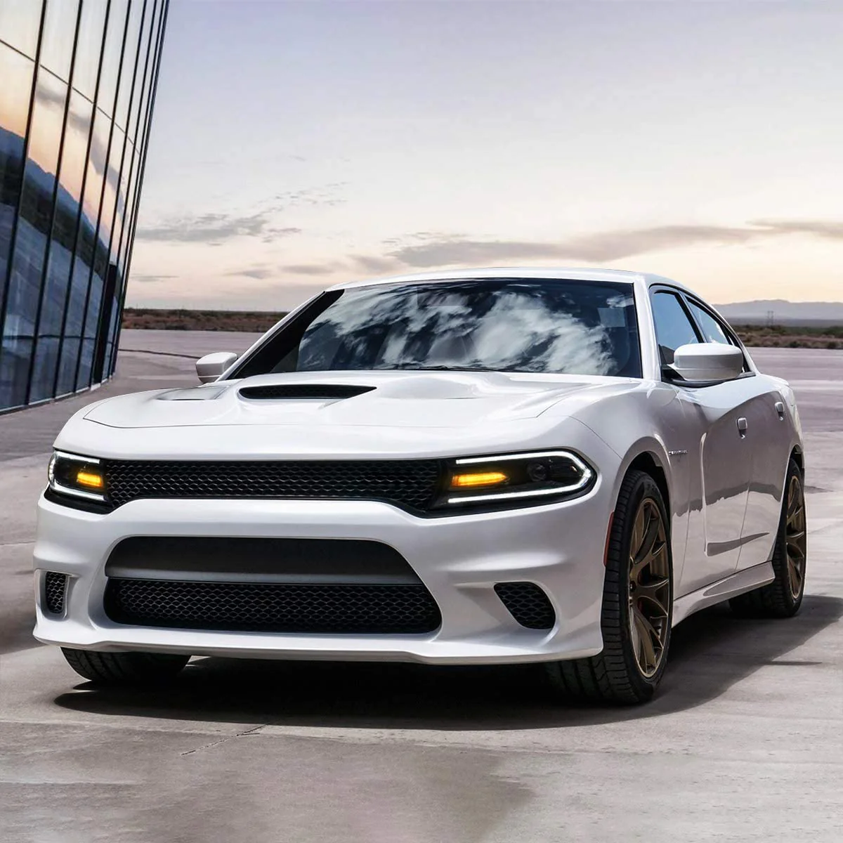 VLAND Dual Beam Projector Headlights For Dodge Charger 2015-2023 - Image 6
