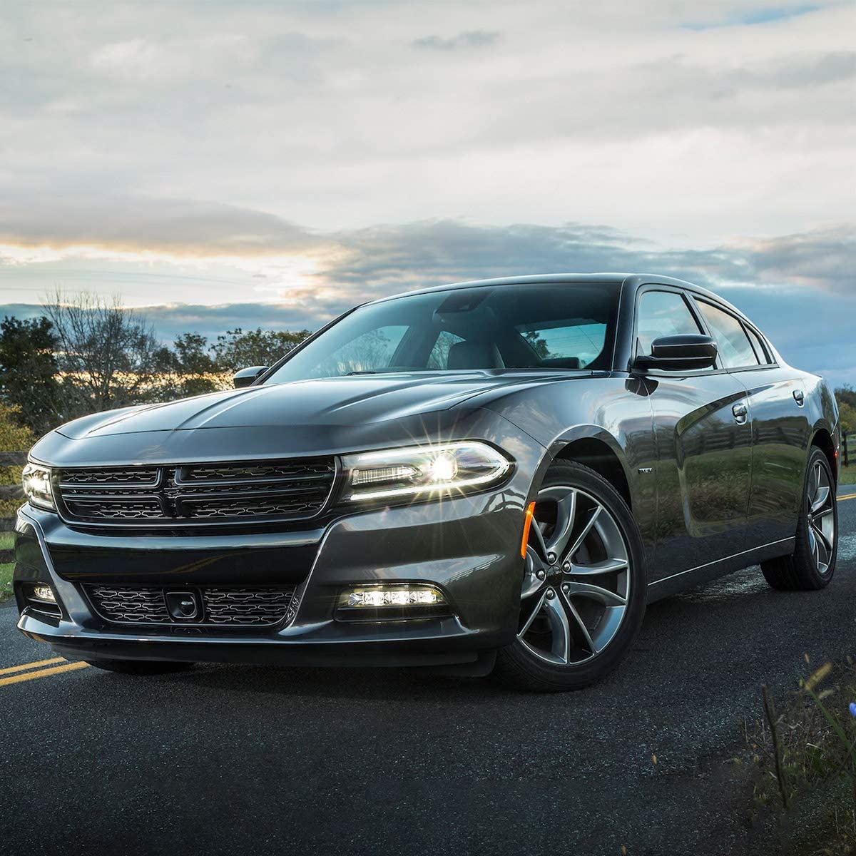 VLAND Dual Beam Projector Headlights For Dodge Charger 2015-2023 - Image 7