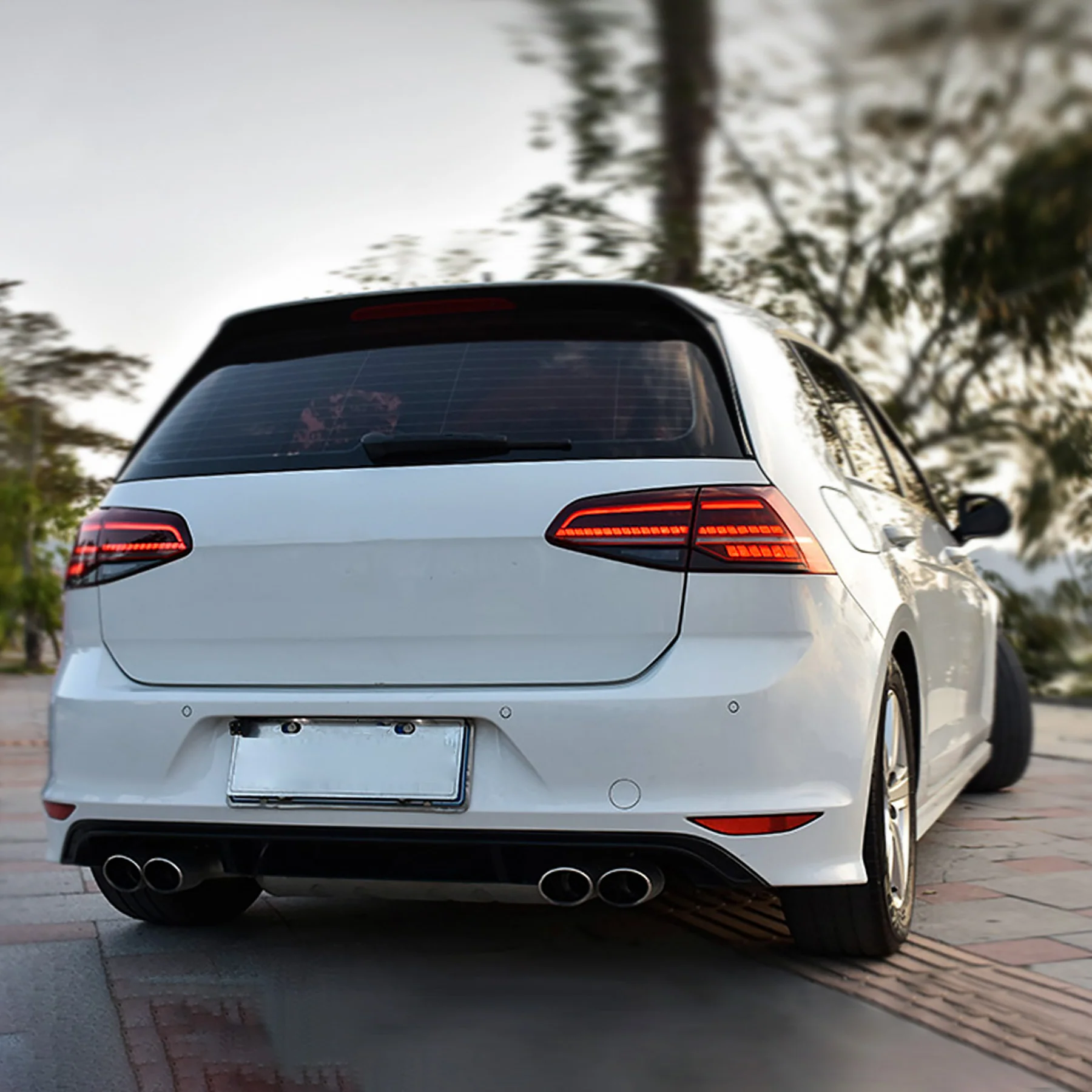 VLAND LED Taillights for Volkswagen Golf 7 MK7 MK7.5 2015-2021 (Europe is 2013-2019) - Image 10