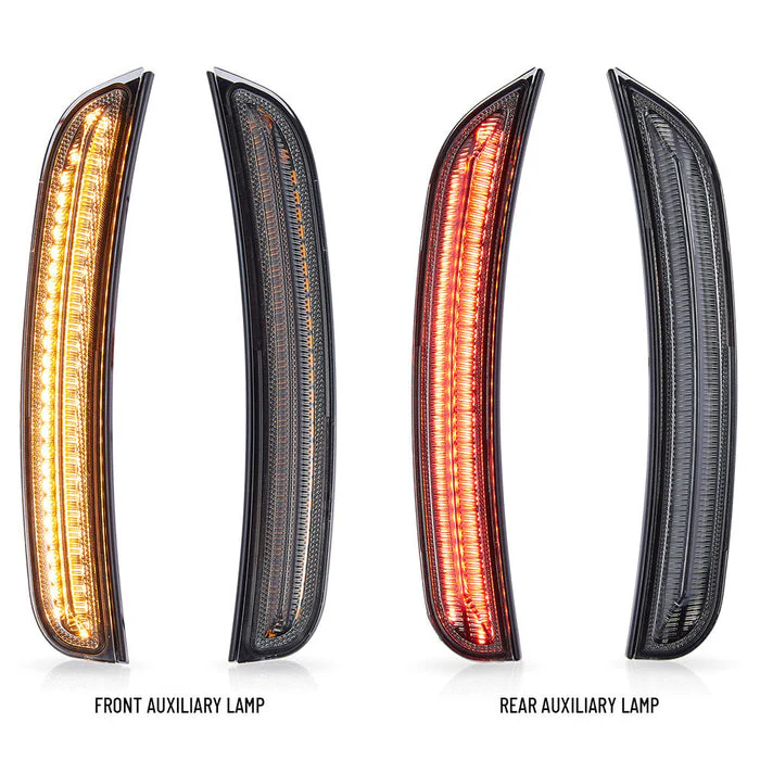 VLAND Front And Rear LED Side Marker Lamps For 2015-2023 Dodge Charger - Image 5