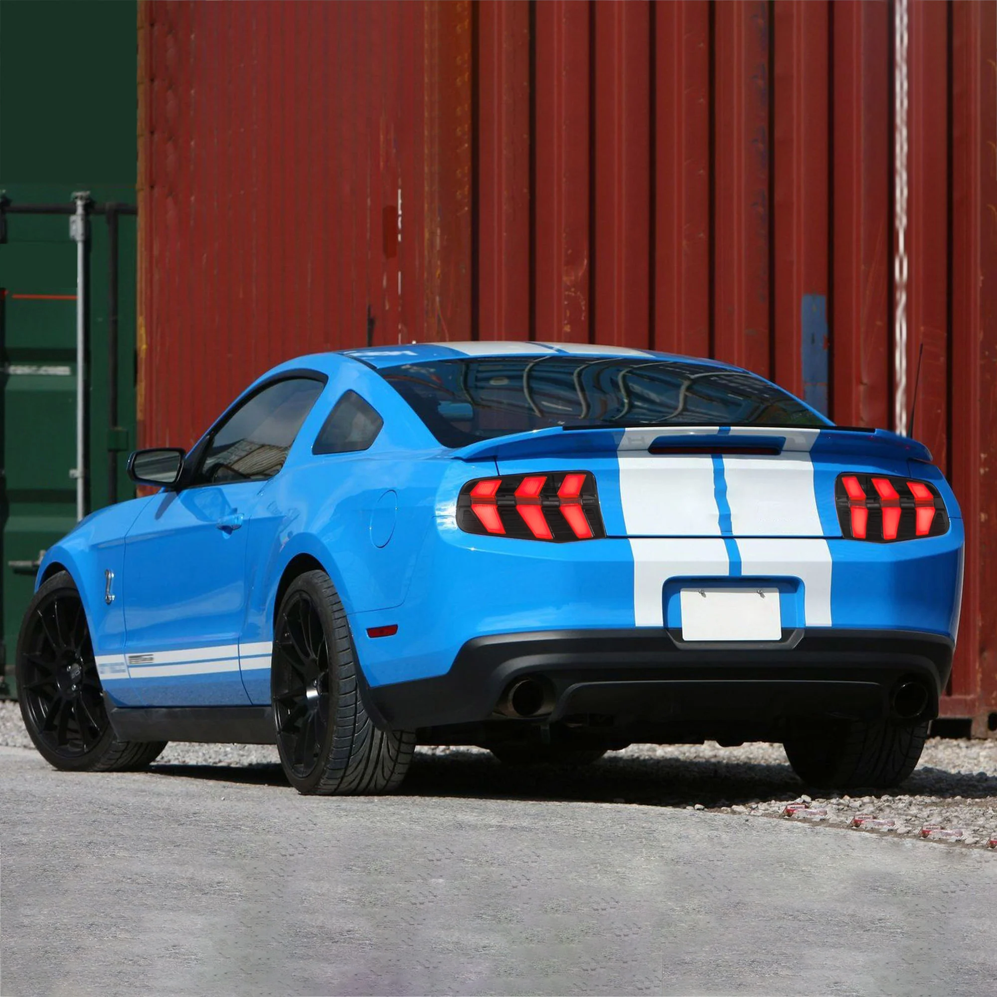 VLAND Full LED 7-Model Tail Lights For Ford Mustang 2010 2011 2012 - Image 6