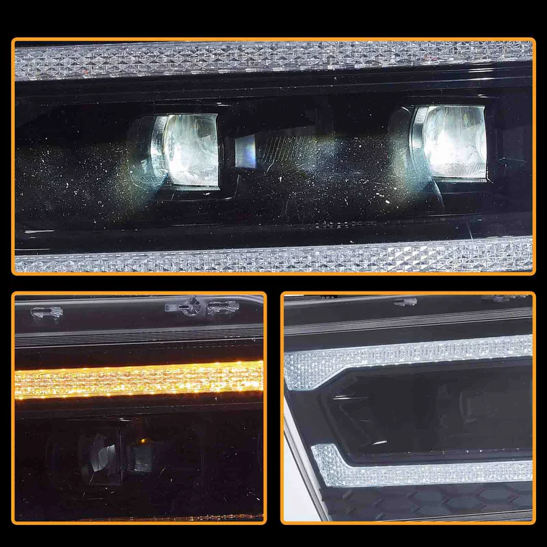 VLAND Full LED Headlights For 2019-2024 Dodge RAM 1500 - Image 4