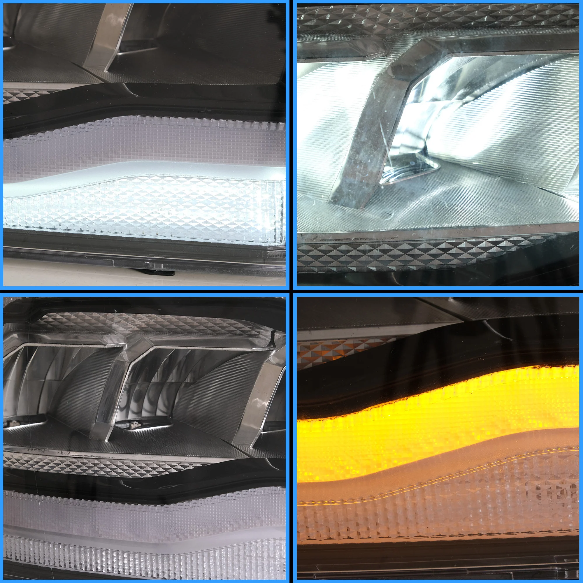 VLAND Full LED Headlights For Dodge Ram 1500/2500/3500 2009-2018/Ram 1500 Classic 2019-2021 - Image 12