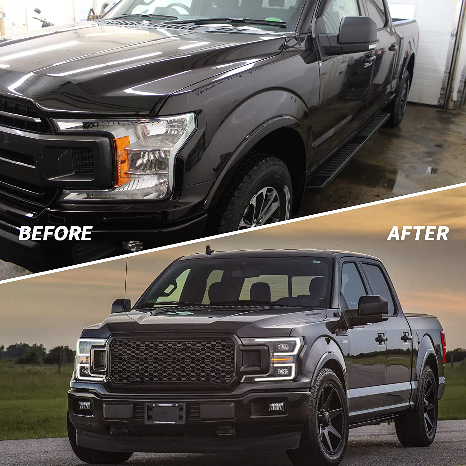 VLAND Full LED Headlights For F150 2018-2020 w/Dynamic Animation - Image 7