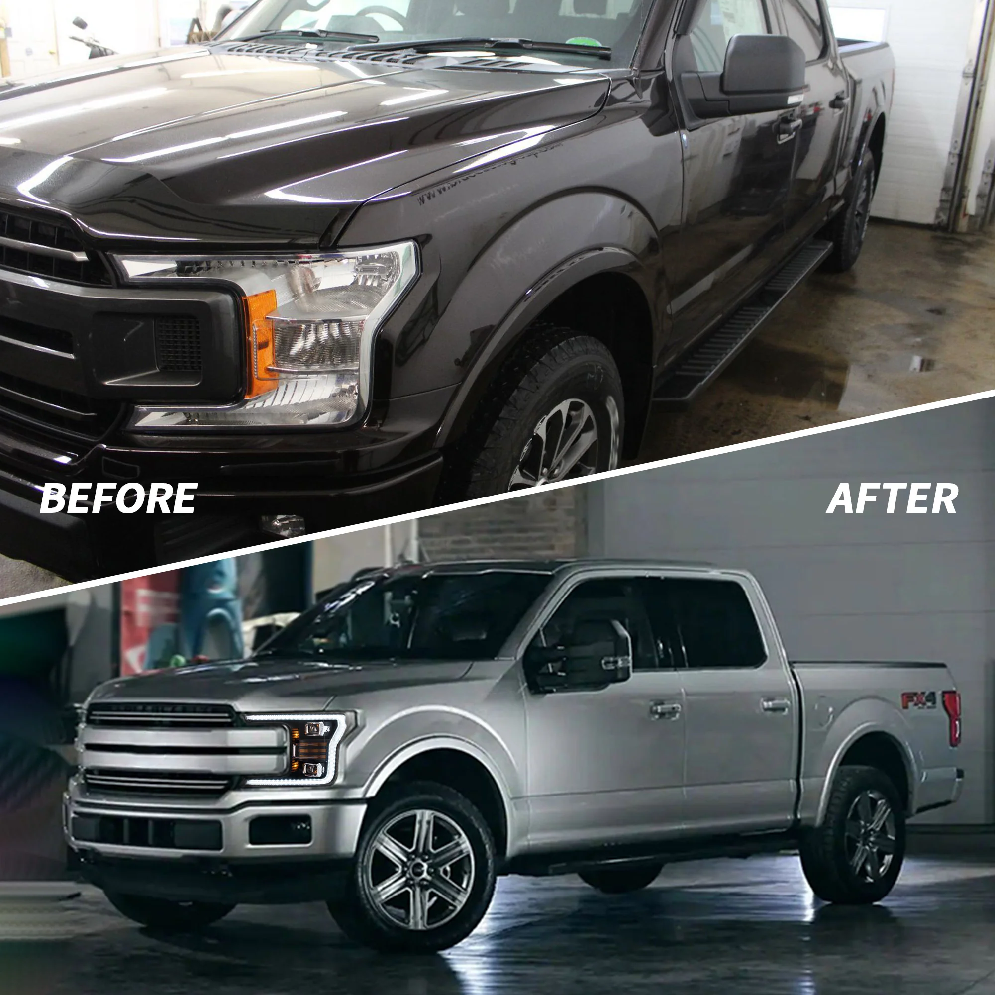 VLAND Full LED Headlights for Ford F150 2018-2020 - Image 9
