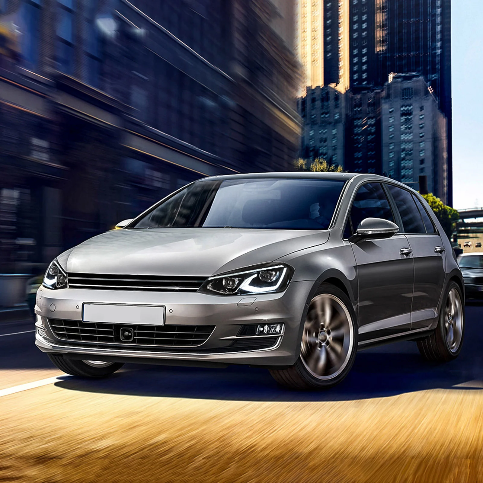 VLAND LED Front lights For 2015-2017 Volkswagen Golf MK7 Halogen Headlights Models (Europe is 2013-2016) - Image 11