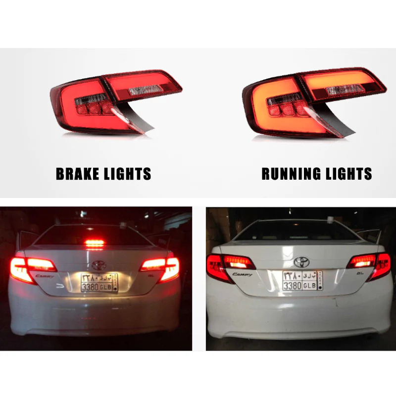 VLAND Full LED Tail Lights For 2012 2013 2014 Toyota Camry - Image 3