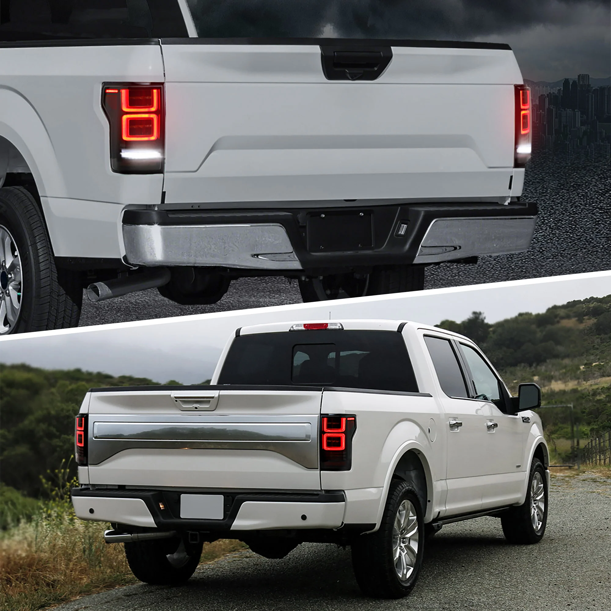 VLAND Full LED Tail Lights for Ford F150 2015-2020 - Image 11