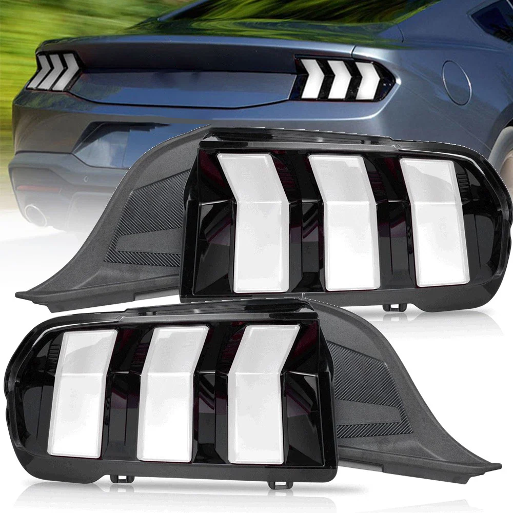 VLAND Full LED Tail Lights For Ford Mustang 2024-2025 - Image 3