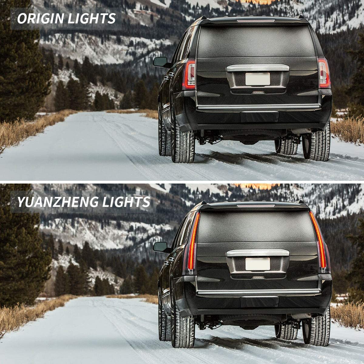 VLAND Full LED Tail Lights For GMC Yukon Denali XL 2015-2020 SUV 3rd Generation - Image 6