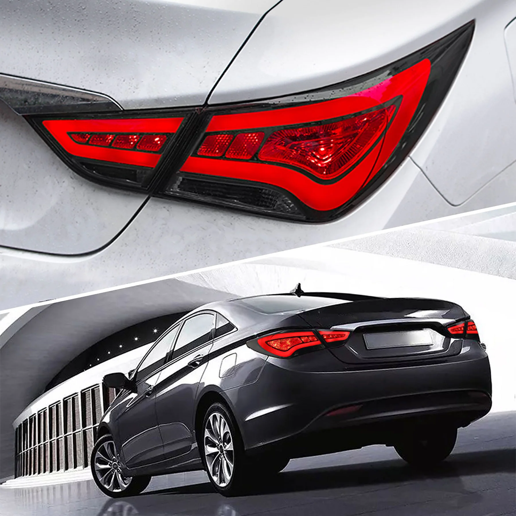 VLAND Full LED Tail Lights For 2011-2014 Hyundai Sonata 6th Gen Sedan - Image 11