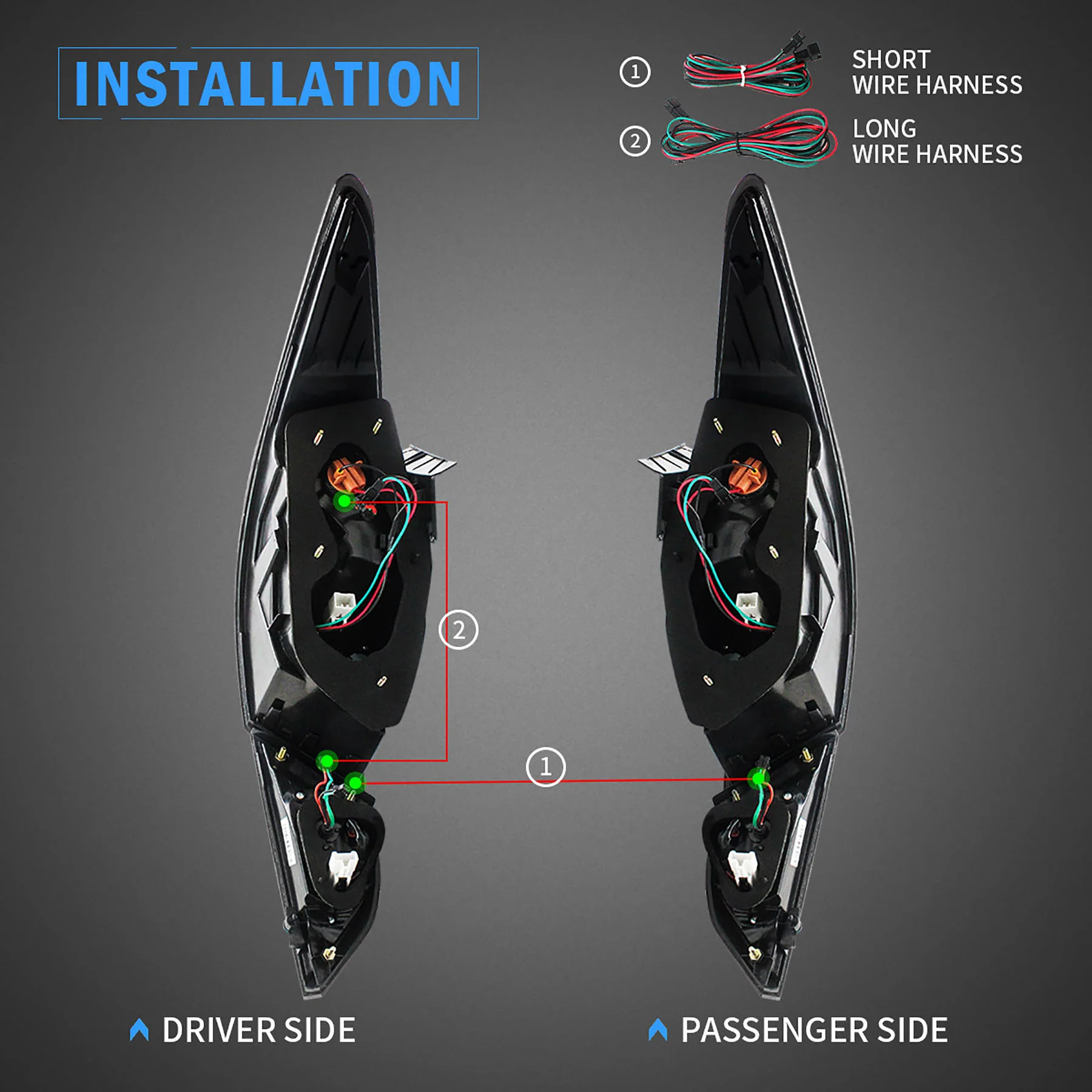 VLAND Full LED Tail Lights For 2011-2014 Hyundai Sonata 6th Gen Sedan - Image 7