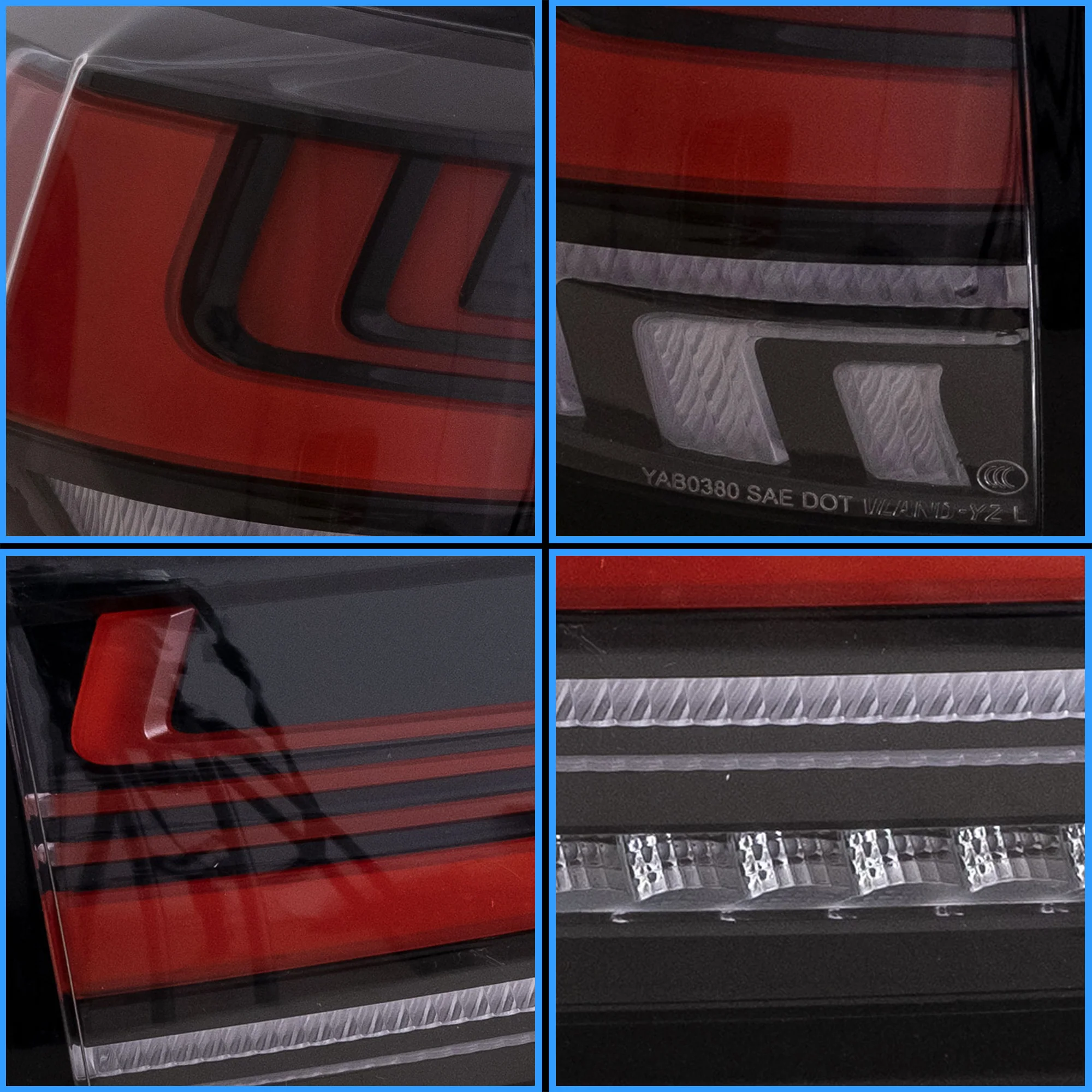VLAND Full LED Tail Lights For Lexus RX 270/330/350/450H 2009-2015 With Start-up Animation - Image 15