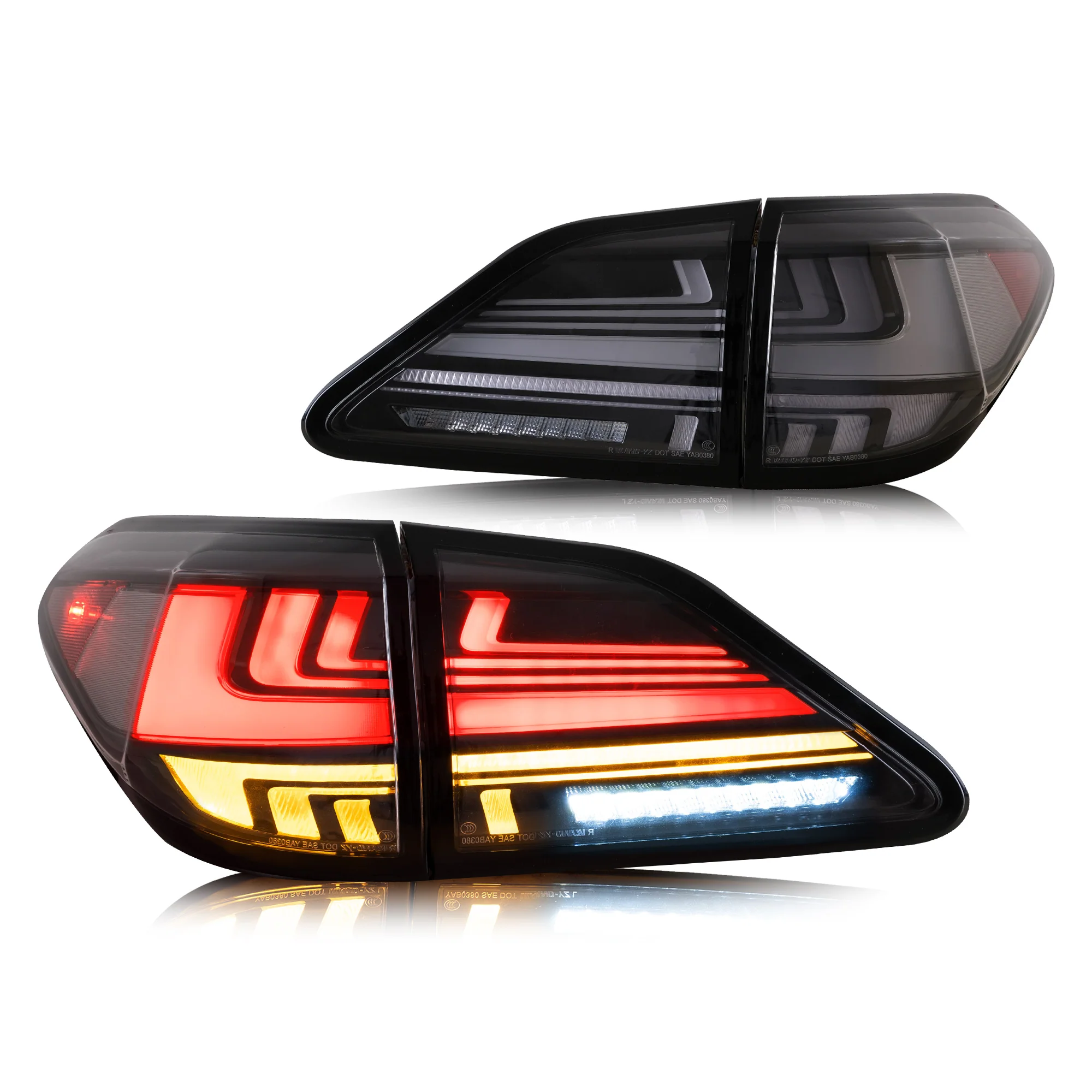 VLAND Full LED Tail Lights For Lexus RX 270/330/350/450H 2009-2015 With Start-up Animation - Image 17