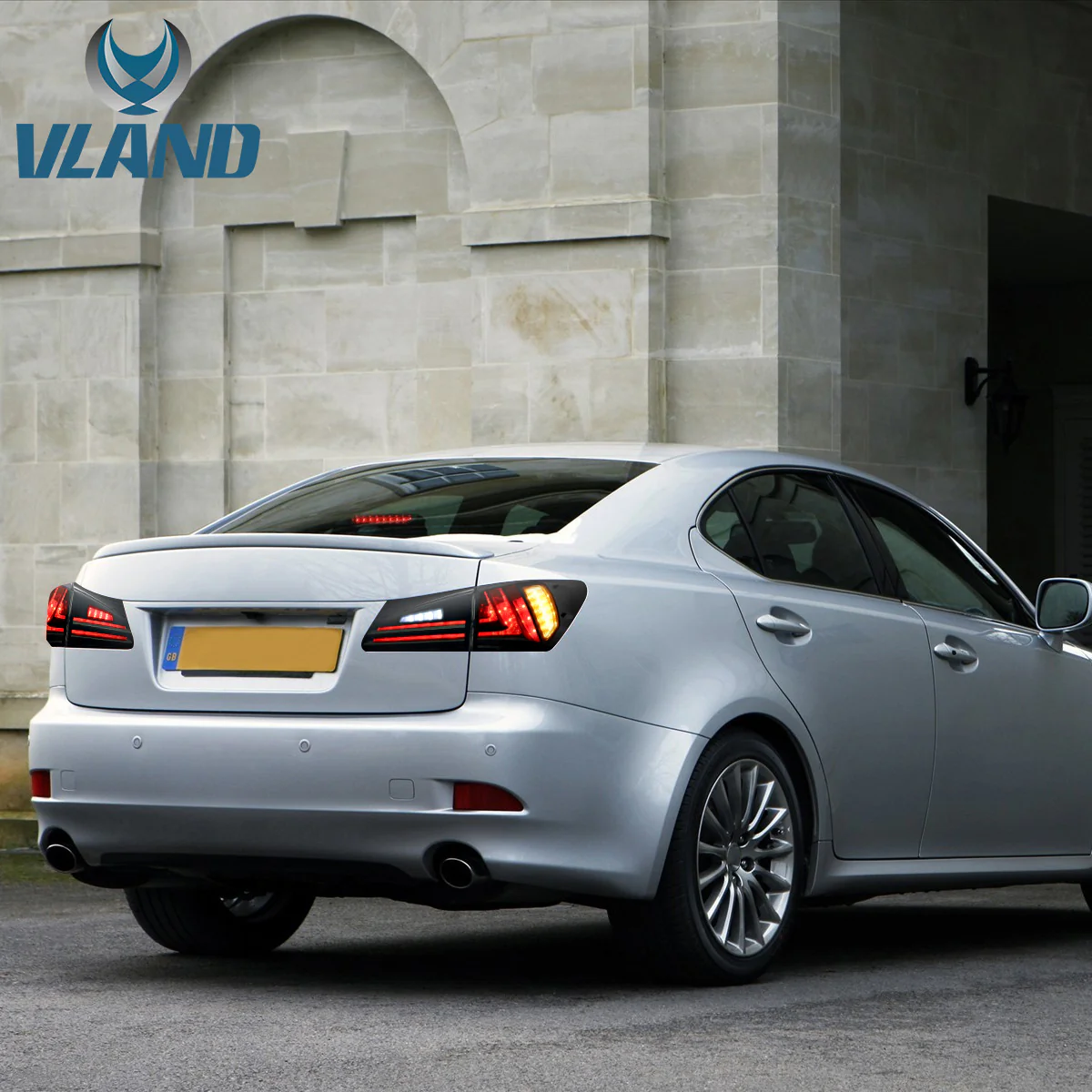 VLAND Full LED Tail Lights for Lexus IS250 IS350 2005-2013 IS 220d and ISF Model - Image 10