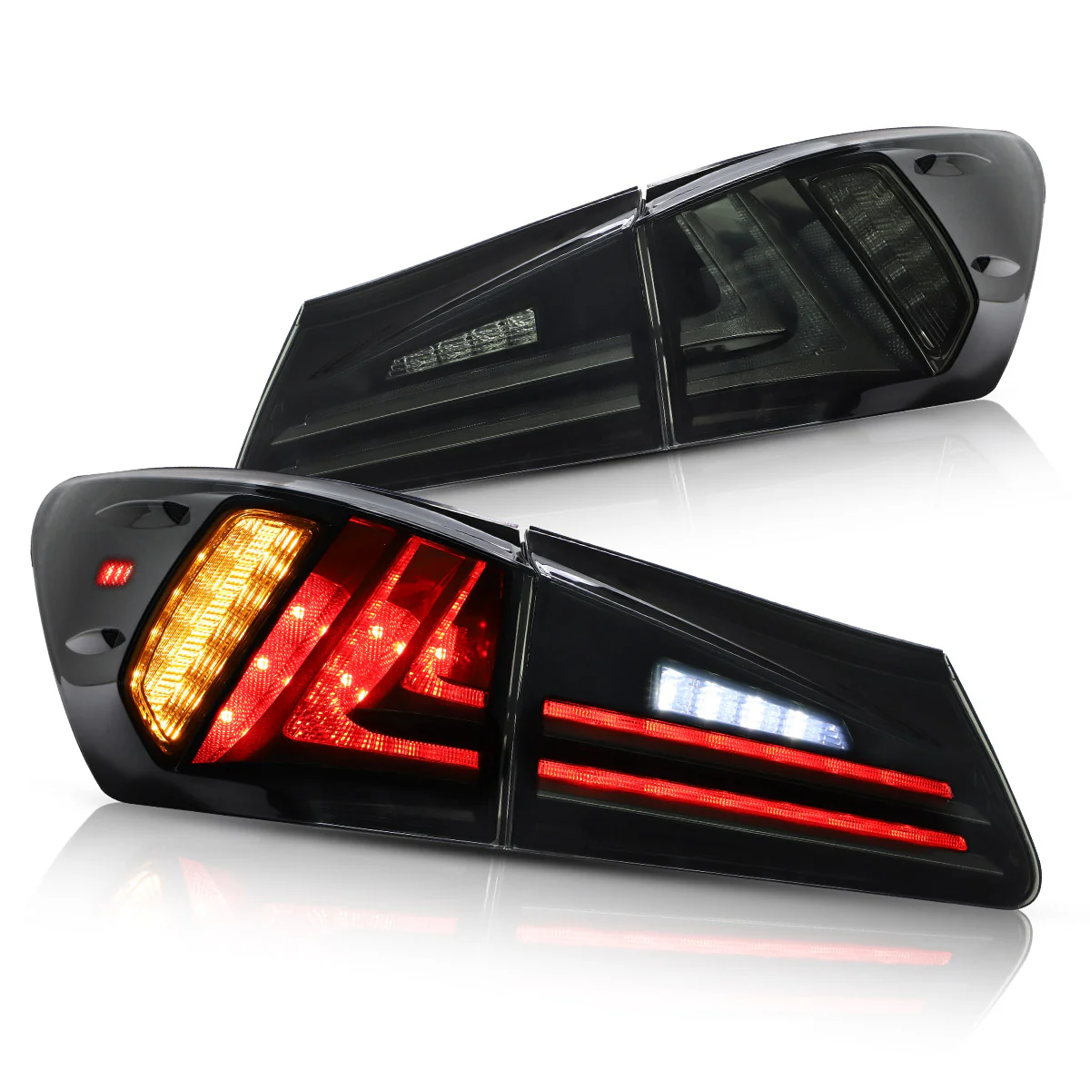 VLAND Full LED Tail Lights for Lexus IS250 IS350 2005-2013 IS 220d and ISF Model - Image 15
