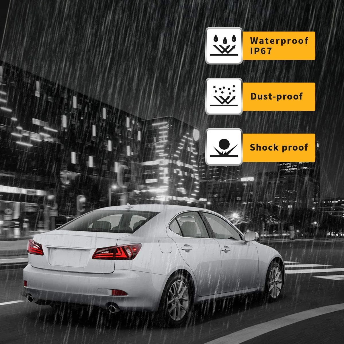 VLAND Full LED Tail Lights for Lexus IS250 IS350 2005-2013 IS 220d and ISF Model - Image 7