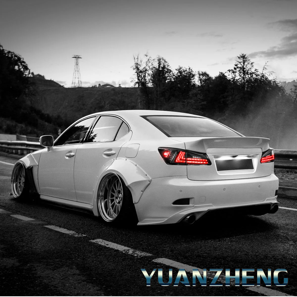 VLAND Full LED Tail Lights for Lexus IS250 IS350 2005-2013 IS 220d and ISF Model - Image 8