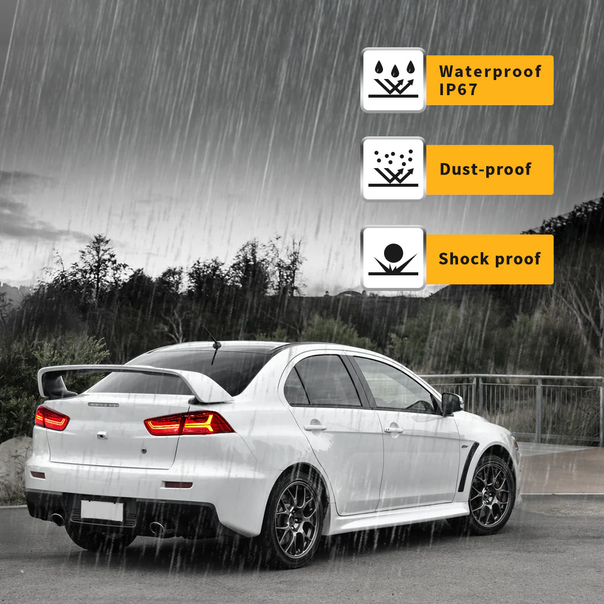 VLAND Full LED Tail Lights For Mitsubishi Lancer EVO X 2008-2017 - Image 22
