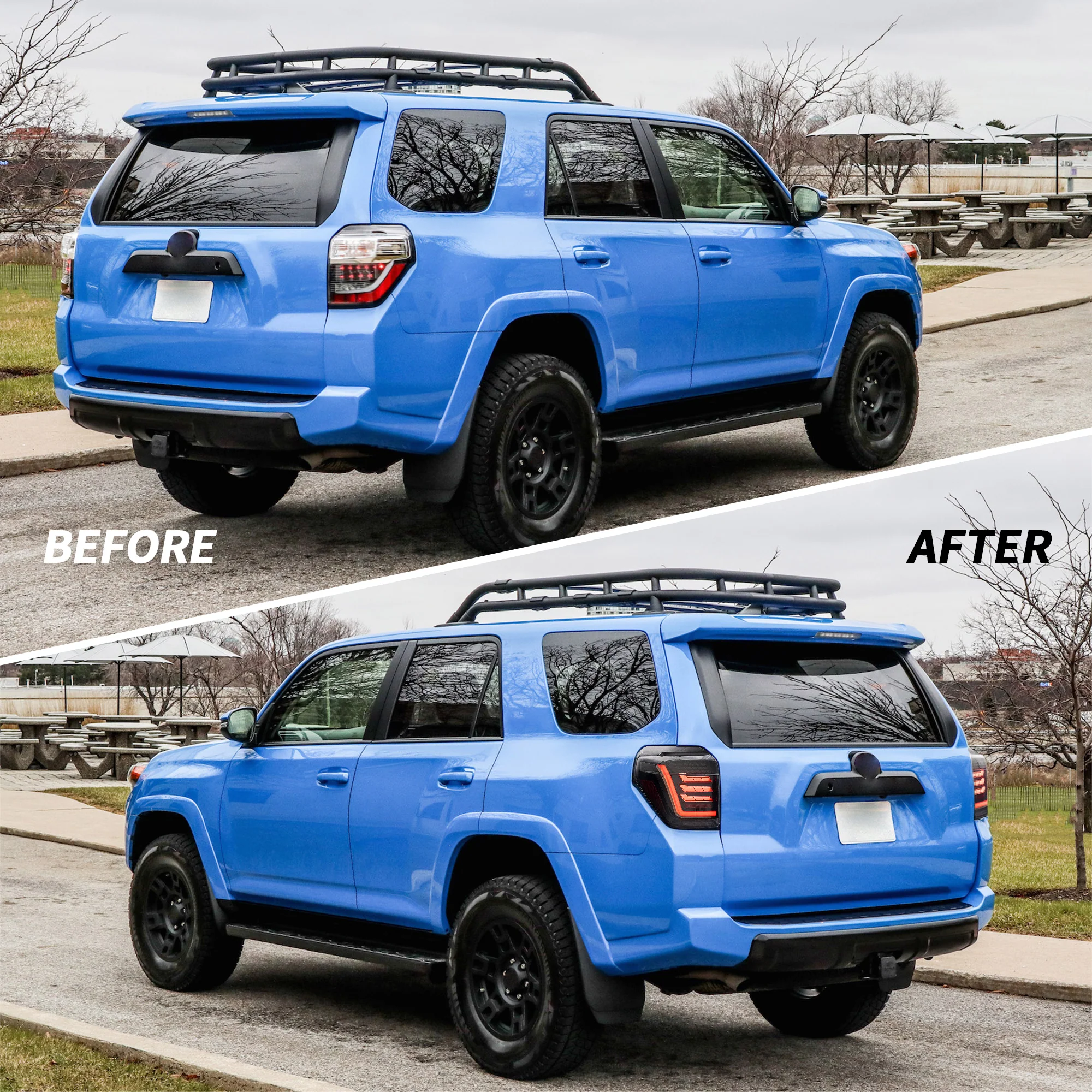 VLAND Full LED Tail Lights For Toyota 4Runner 2014-2021 w/Start Up Dynamic Animation - Image 6