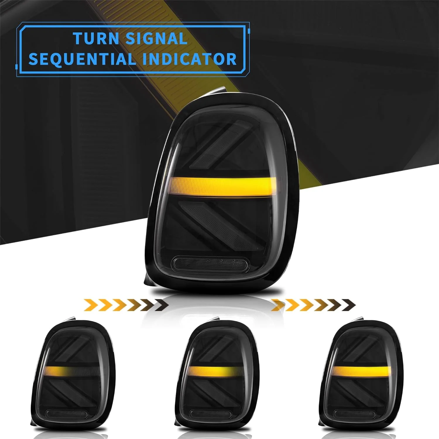 VLAND Full LED Tail Lights Lamps For BMW Cooper Hatch Mini F-Series 2014-2019 (F55/F56/F57) - Image 7