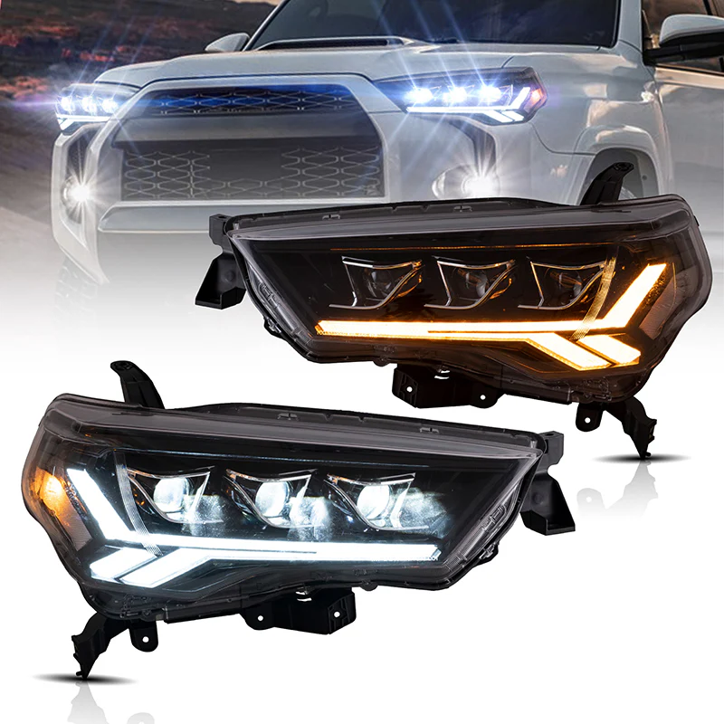 VLAND LED Projector Headlights For 2014-2024 Toyota 4Runner