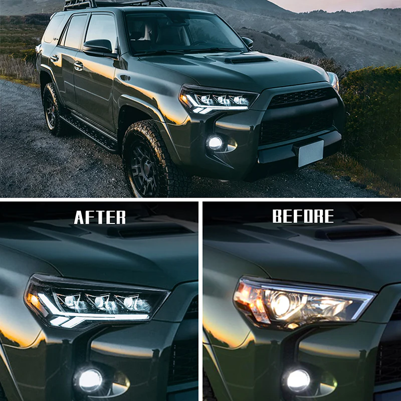 VLAND LED Projector Headlights For 2014-2024 Toyota 4Runner - Image 11