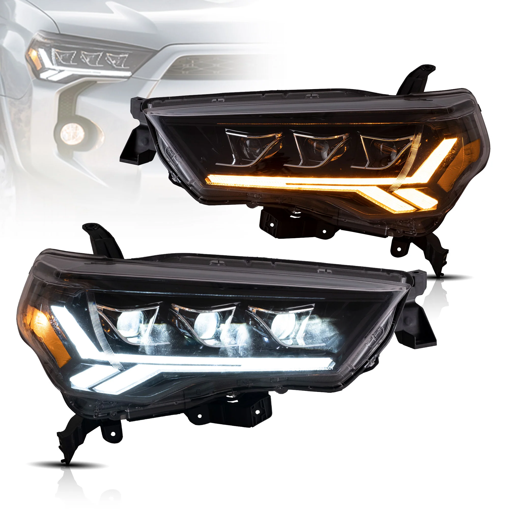 VLAND LED Projector Headlights For 2014-2024 Toyota 4Runner - Image 13