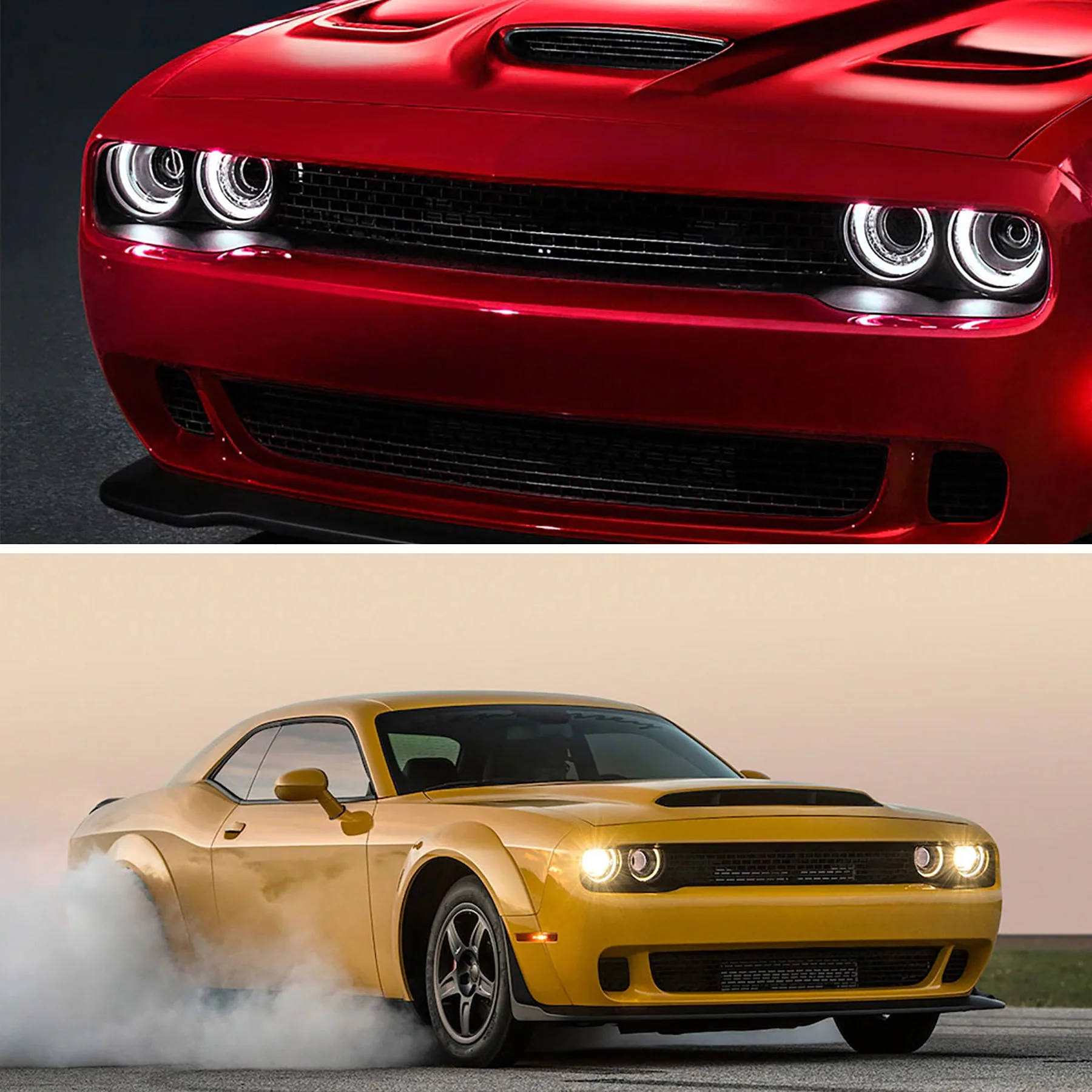 VLAND Dual Beam LED Headlights For Dodge Challenger 2015-2023 - Image 4