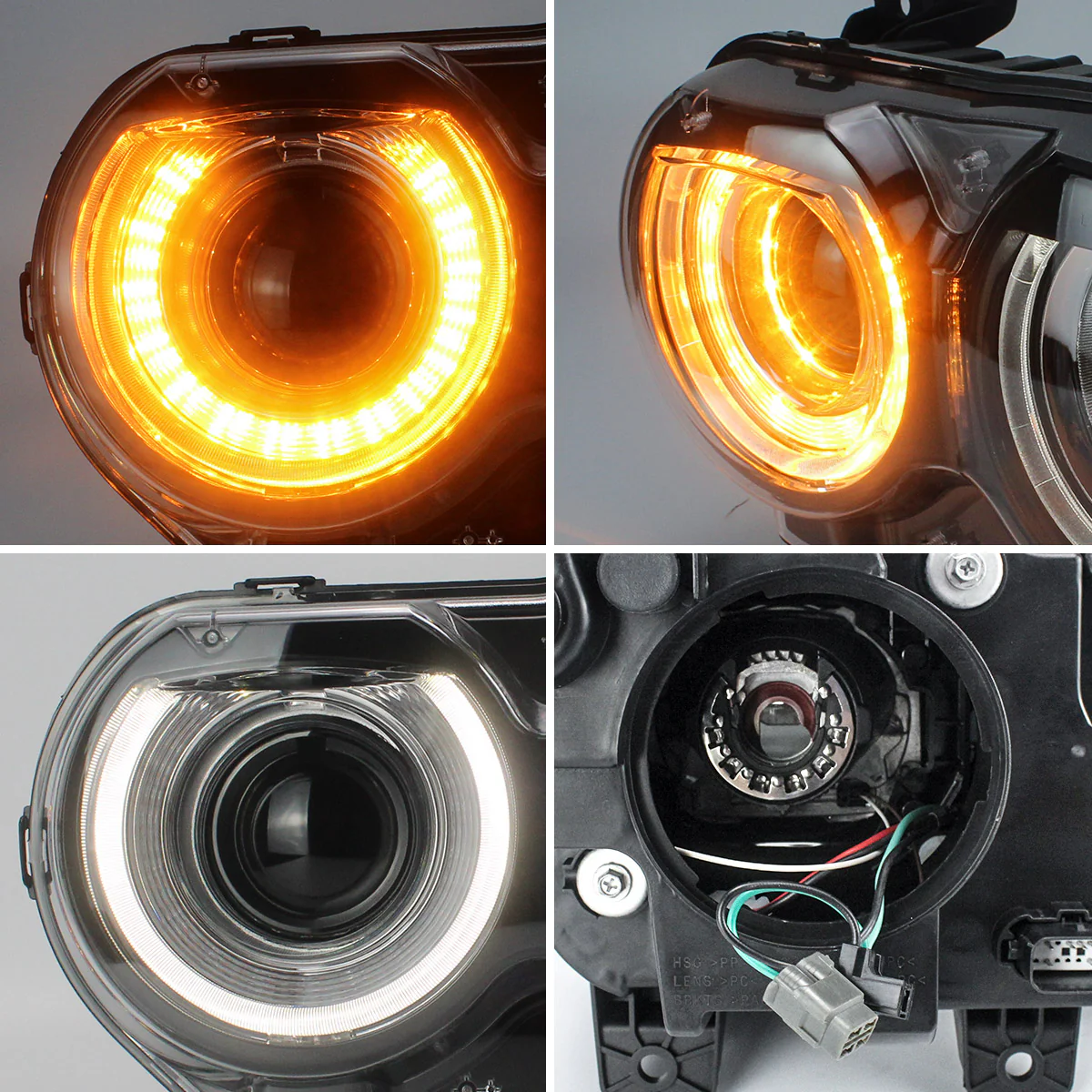 VLAND Dual Beam LED Headlights For Dodge Challenger 2015-2023 - Image 6